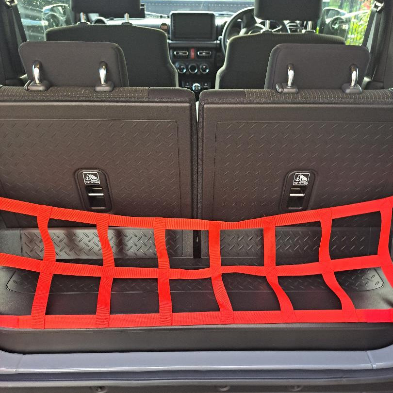 Boot Cargo Net for Suzuki Jimny JB64 JB74 2019-2024 Red