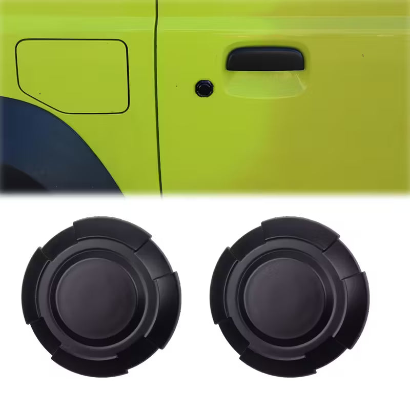 Pack of 2 Magnetic Car Door Key Hole Cover for Suzuki Jimny JB64 JB74 2019-2024